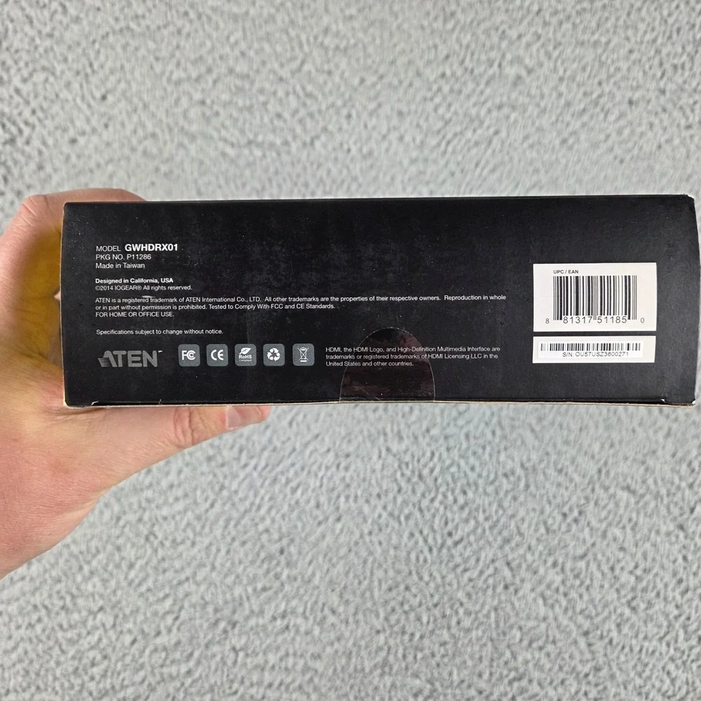 New Iogear GWHDRX01 Long Range Wireless 5x2 HD Matrix PRO Additional Receiver - Picture 4 of 4